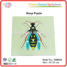 Montessori Animal - Wasp Puzzle